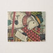 Een schapenwinkel Vintage Legpuzzel (Horizontaal)