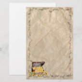 Een schatkist van Pirate Briefpapier (Voorkant / Achterkant)