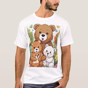 Een schattig draagbaar beer t-shirt