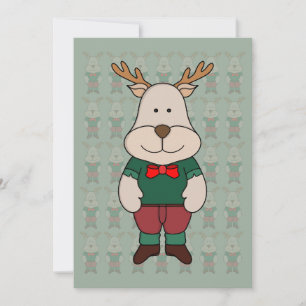 Een schattig hert kaart