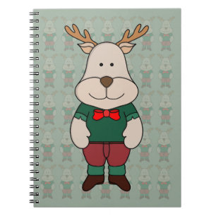 Een schattig hert notitieboek