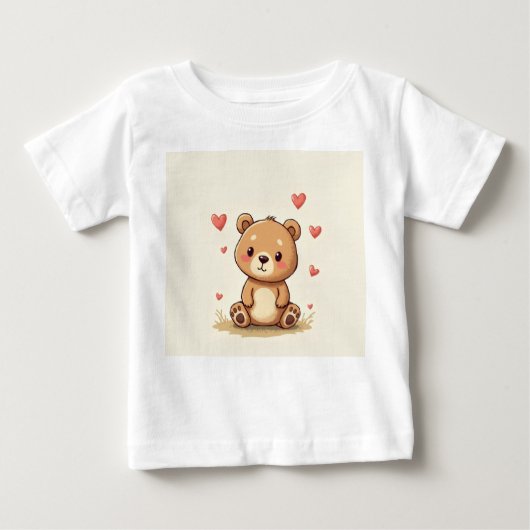Een schattig teddybeer T-shirt (Voorkant)