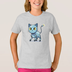 Een schattige 21e eeuwse robotkat! t-shirt