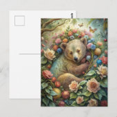 Een Schattige Baby Beer Briefkaart (Voorkant / Achterkant)