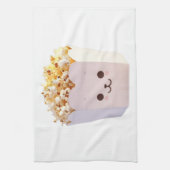 Een Schattige bad van popcorn Theedoek (Verticaal)