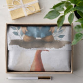 Een Schattige gnoom Tissuepapier (Geschenk)