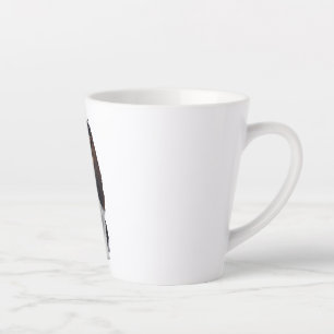 Een schattige hond koning Charles Spaniel Latte Mok