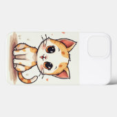 een schattige kat Case-Mate iPhone case (Achterkant (horizontaal))