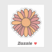 Een schattige pastel madeliefje sticker (Vel)
