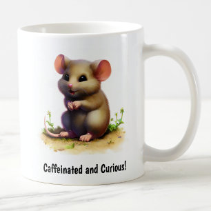 Een Schattigee 3D Painted Mouse Coffee Mok