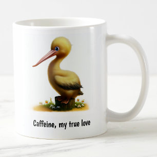 Een Schattigee 3D Painted Pelican Coffee Mok