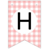 Een Schattigee Chick Peach verjaardagsbanner Vlaggetjes (Tweede vlag)