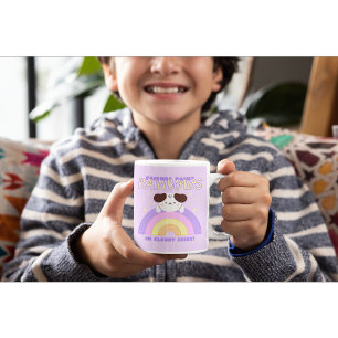 Een Schattigee herinnering KAWAII Vriendschap en P Koffiemok
