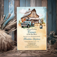 Een Schattigee kleine boerenschuur | Truck Boy Bab