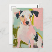 Een Schattigee terriër Briefkaart (Voorkant / Achterkant)