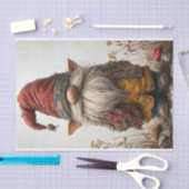 Een Schattigee winterkabouter Tissuepapier (Craft)