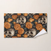 Een schedel en Rozen serie Design 11 Bad Handdoek (Handdoek)