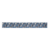 Een schedel en Rozen serie Design 12 Lint (Voorkant)