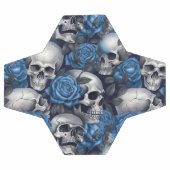Een schedel en Rozen serie Design 12 Voetbal (Enkel)