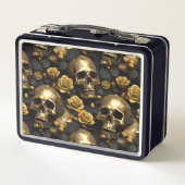 Een schedel en Rozen Series Design 8 (Achterkant)