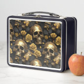 Een schedel en Rozen Series Design 8 (In situ)