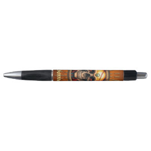 Een schedel pen