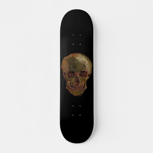 Een schedel van Vincent van Gogh Skateboard (Voorkant)