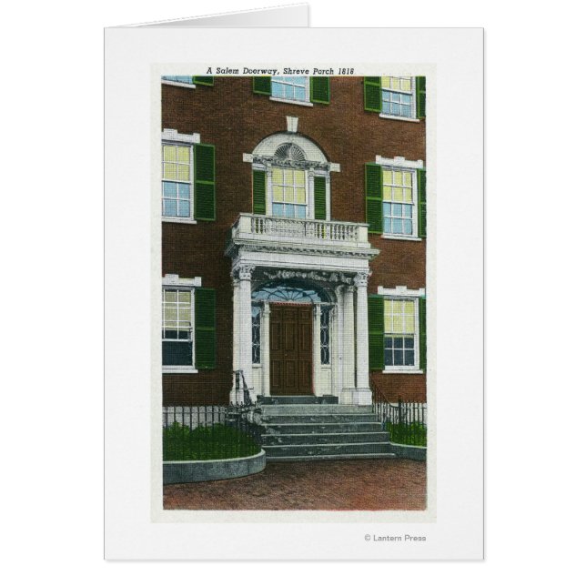 Een scheerhaas, Salem Doorway Uitzicht (Voorkant)