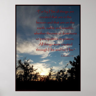 Eén schepper poster