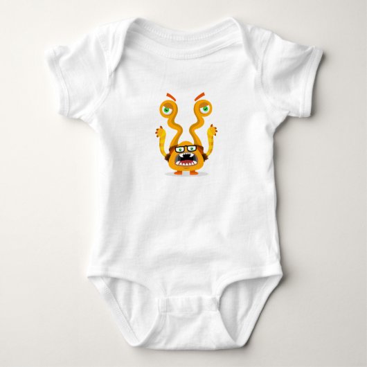 Een schermende monster romper (Voorkant)