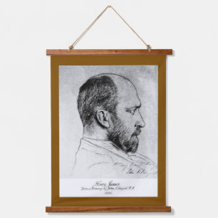 Een schets van Henry James Hangend Wandkleed