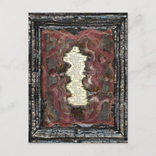 Een scheur briefkaart