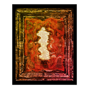 Een scheur perfect poster