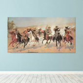 Een scheut voor het hout, 1889 canvas afdruk (Insitu (Houten vloer))