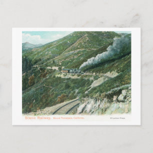 Een Schilderachtig spoorstaaf ViewMt. Tamalpais, C Briefkaart