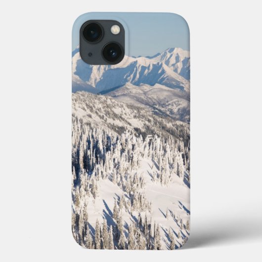 Een Schilderachtig Uitzicht van Snowy-bergen en -b Case-Mate iPhone Case (Achterkant)