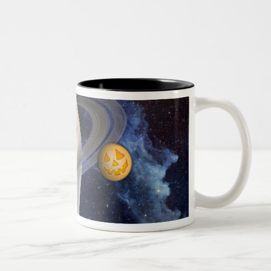 Een schilderij van een kunstenaar tweekleurige koffiemok (Rechts)