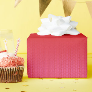 Een schilderij van een vrouw in een roze jurk cadeaupapier