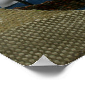 Een schip in de haven poster (Hoek)