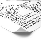 Een schip van oorlog poster (Hoek)