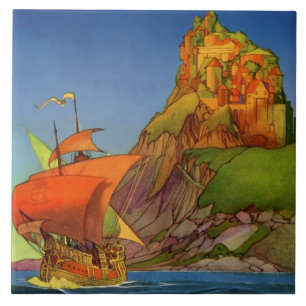 “Een schip verscheen” piratische kunst van Frank G Tegeltje