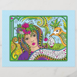 Een schone lei voor flatpapier met een capaciteit 