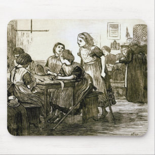 Een schoolkamer muismat