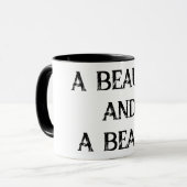 Een schoonheid en een beest mok (Voorkant links)