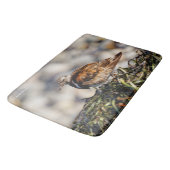 Een schopende Ruddy Turnstone Badmat (Gekanteld)