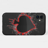 Een schoppenkwestie Case-Mate iPhone case (Achterkant (horizontaal))