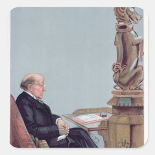 Een Schots advocaat Vierkante Sticker
