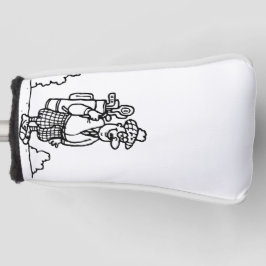 Een Schotse golfer Golfheadcover