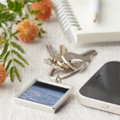 Een schuchtere uitzicht van de atmosfeer op aarde sleutelhanger (Zijkant)