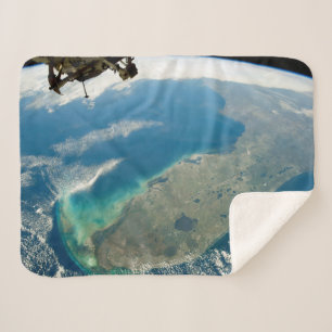 Een schuine Florida, aan de zuidoostelijke kust Sherpa Deken